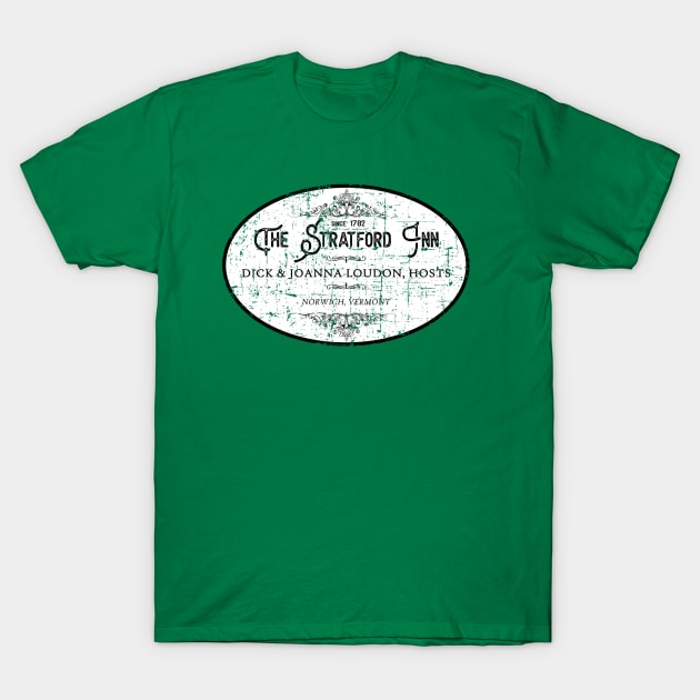 The Stratford Inn from Newhart T-Shirt by hauntedjack